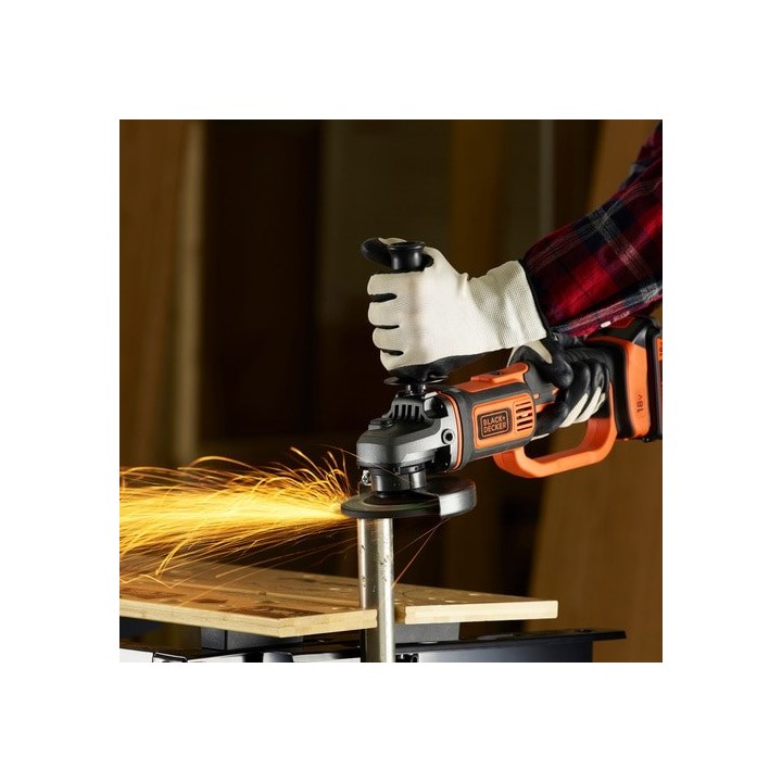Black & Decker BCG720N smerigliatrice angolare 12.5 cm 8600 RPM