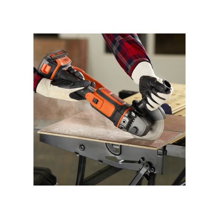 Black & Decker BCG720N smerigliatrice angolare 12.5 cm 8600 RPM