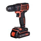 Black & Decker BDCDC18 trapano 650 RPM nero arancione