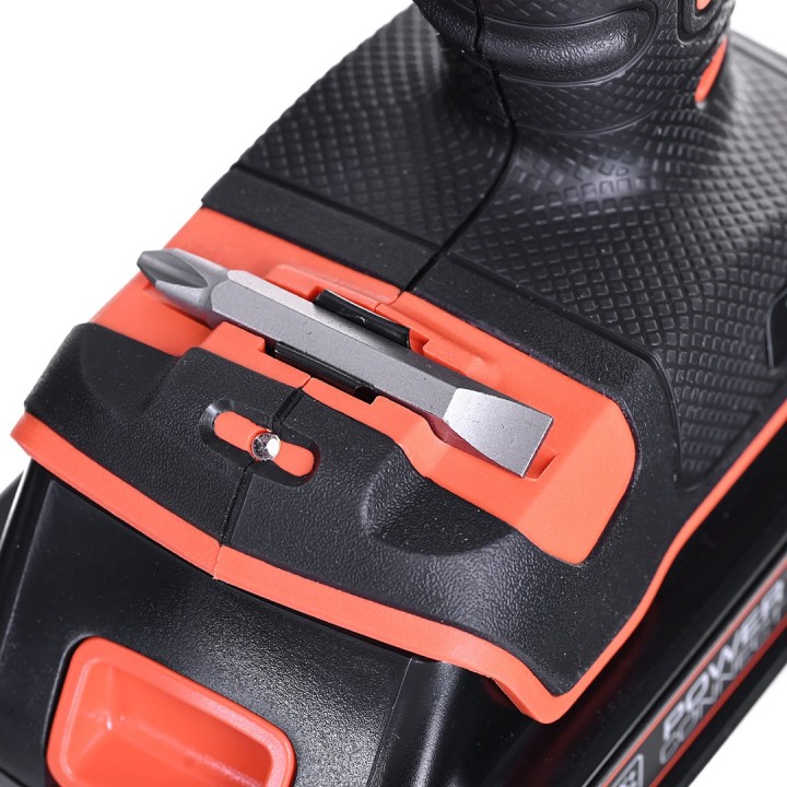 Black & Decker BDCDC18 trapano 650 RPM nero arancione