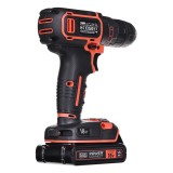 Black & Decker BDCDC18 trapano 650 RPM nero arancione