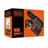 Black & Decker BDCDC18-QW trapano 650 RPM nero arancione