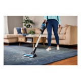 Black & Decker BHFEB520D1-QW Scopa elettrica/aspirapolvere a bastone a batteria Ciclonica Senza sacchetto Nero Argento Trasparen