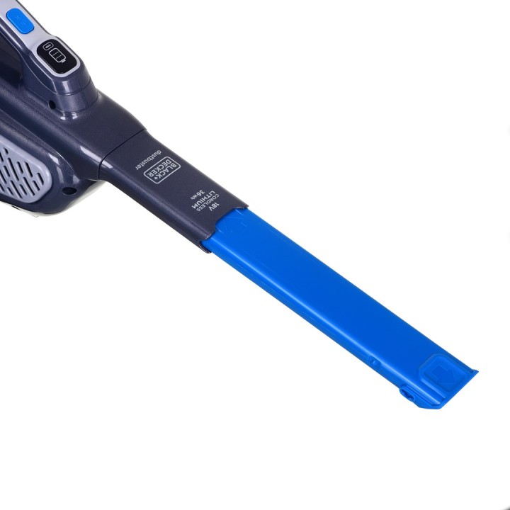 Black & Decker BHHV520BF aspirapolvere portatile nero blu argento senza sacchetto