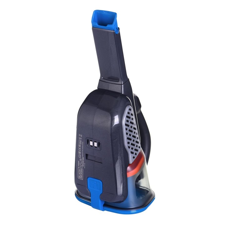 Black & Decker BHHV520BF aspirapolvere portatile nero blu argento senza sacchetto