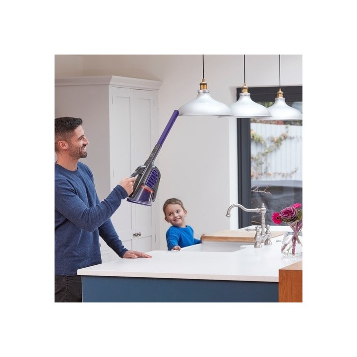 Black & Decker BHHV520BFP aspirapolvere portatile nero viola senza sacchetto