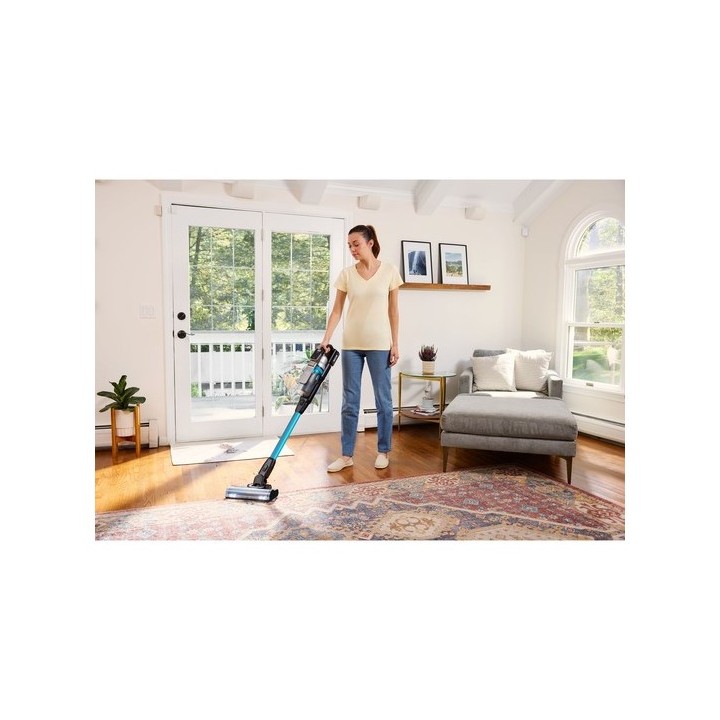 Black & Decker BSV520BRB-QW aspirapolvere a bastone Batteria Secco Senza Sacchetto 0.65 L Blu 2 Ah