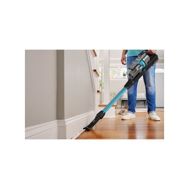 Black & Decker BSV520BRB-QW aspirapolvere a bastone Batteria Secco Senza Sacchetto 0.65 L Blu 2 Ah