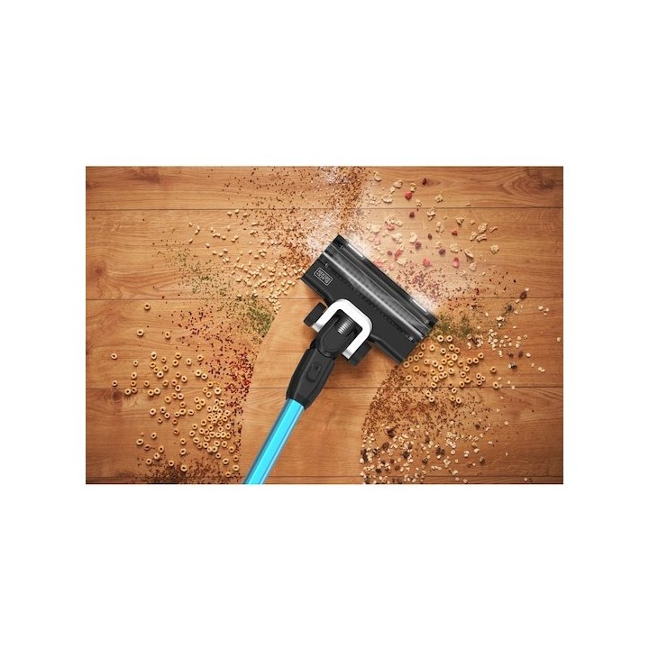 Black & Decker BSV520BRB-QW aspirapolvere a bastone Batteria Secco Senza Sacchetto 0.65 L Blu 2 Ah