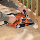 Black & Decker KA88 Levigatrice portatile Levigatrice a nastro Arancione