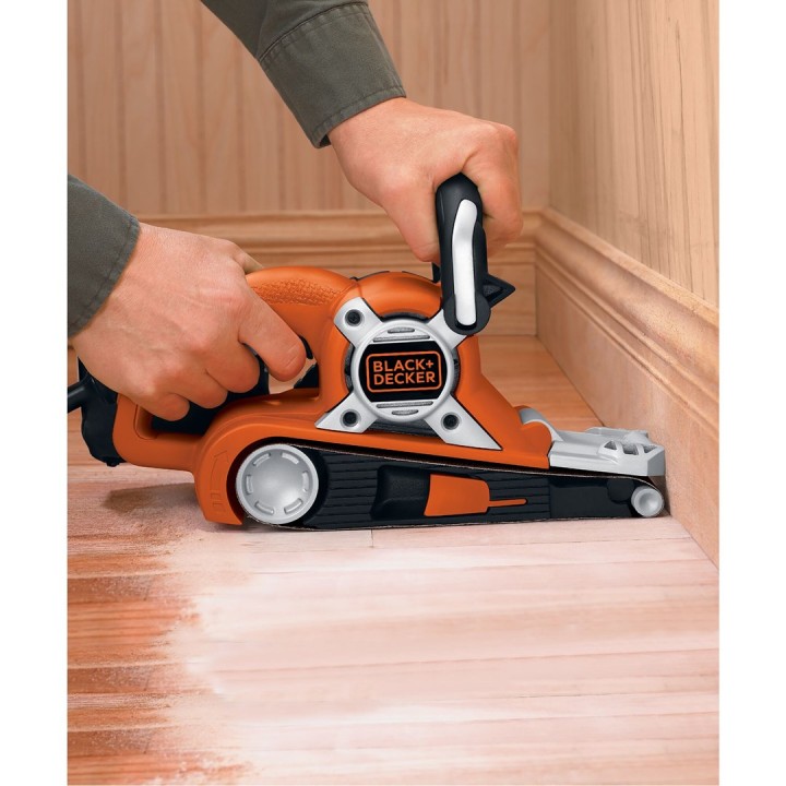 Black & Decker KA88 Levigatrice portatile Levigatrice a nastro Arancione
