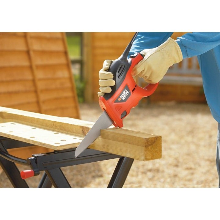 Black & Decker KS880EC-QS Sega a mano Sega ad arco 23.9 cm Arancione