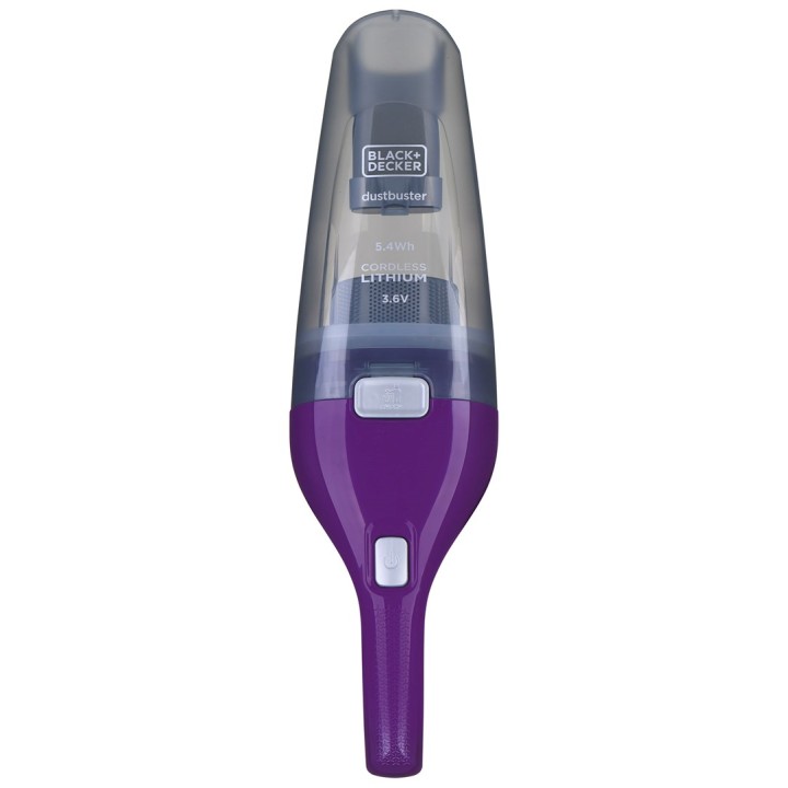 Black & Decker NVC115W aspiratore portatile grigio viola senza sacchetto