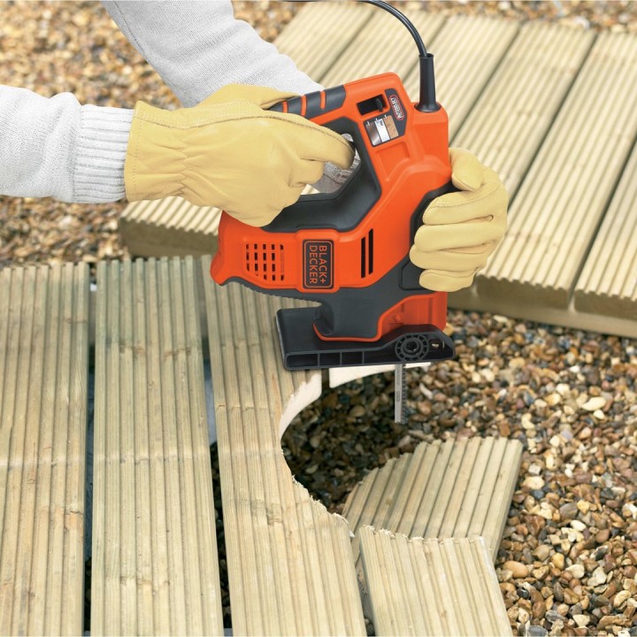 Black & Decker RS890K-QS Sega alternativa 2700 spm 500 W Nero arancione