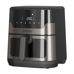 Black+Decker BXAF8001E 1700 W 8 L friggitrice ad aria senza olio nera