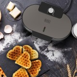 Black+Decker BXFC3200E 1400 W Piastra per waffle