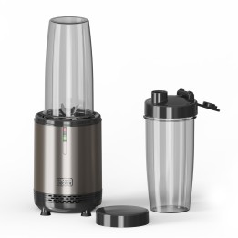 Black+Decker BXJBA1203E 1000 W Frullatore a mano + 2 bottiglie + 2 coperchi