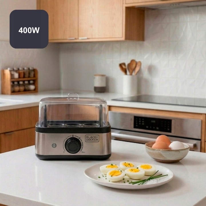 Black+Decker BXKS4800E 400 W 6-egg Cuociuova