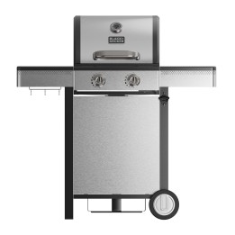 Black+Decker BXOG7200E Barbecue a gas 2 bruciatori 3.6 kW