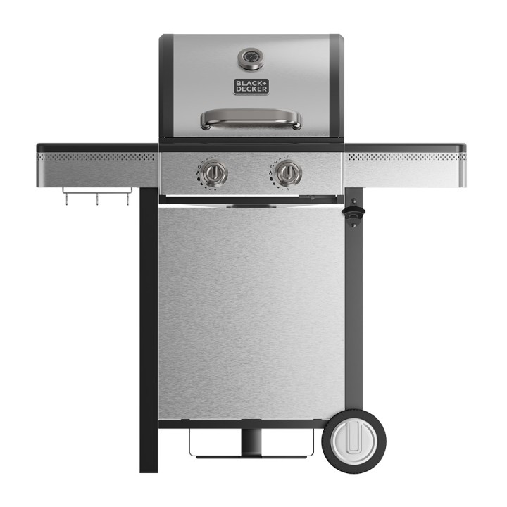 Black+Decker BXOG7200E Barbecue a gas 2 bruciatori 3.6 kW