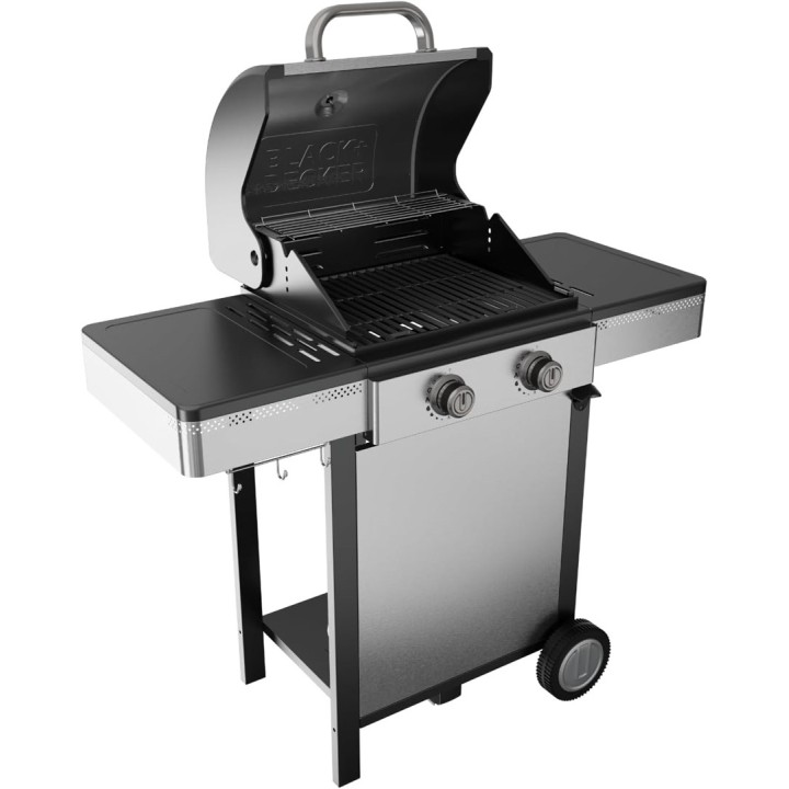 Black+Decker BXOG7200E Barbecue a gas 2 bruciatori 3.6 kW