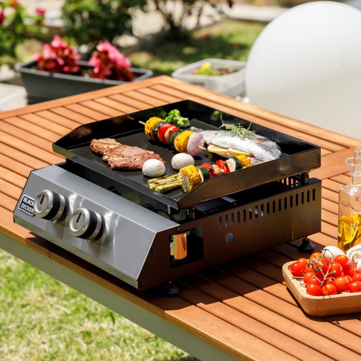 Black+Decker BXOP4900E Barbecue a gas 2 bruciatori