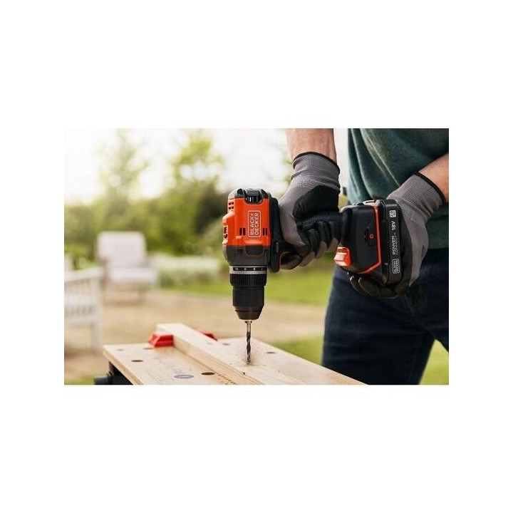 Trapano Avvitatore Senza Fili 18V BLD682XN-XJ BLACK+DECKER