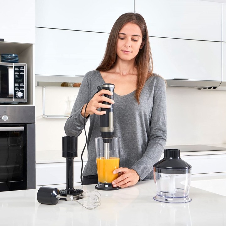 Frullatore a immersione Black+Decker BXHBA1500E (1500W, nero)