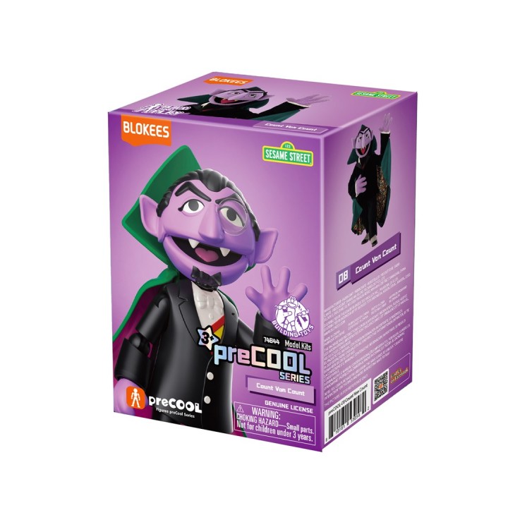 BLOKEES PERSONAGGI SESAME STREET preCOOL S1 - COUNT VON COUNT
