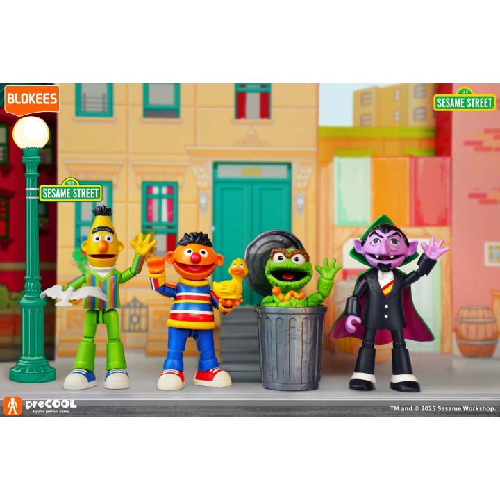 BLOKEES PERSONAGGI SESAME STREET preCOOL S1 - OSCAR
