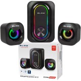 2.1 Altoparlanti gaming per computer con subwoofer