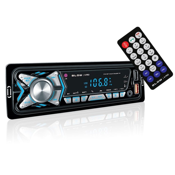 BLOW X-PRO MP3/USB/micro USB/BLUETOOTH autoradio nero
