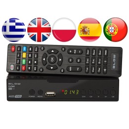 DVB-T2 decoder BLOW 4625FHD H.265 H.265 V2 sintonizzatore