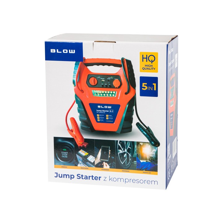 Jump Raddrizzatore compressore avviamento 5in1
