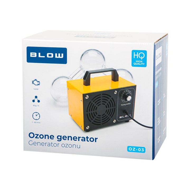 Generatore di ozono BLOW OZ-03 ozonizzatore 60 000 mg/h 140W