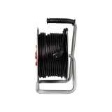 PR-61 Prolunga 4 prese con messa a terra 50m tamburo metallo 3x2.5mm