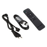 Proiettore portatile BLOW AndroidTV HD Cinema SOUND + case nero