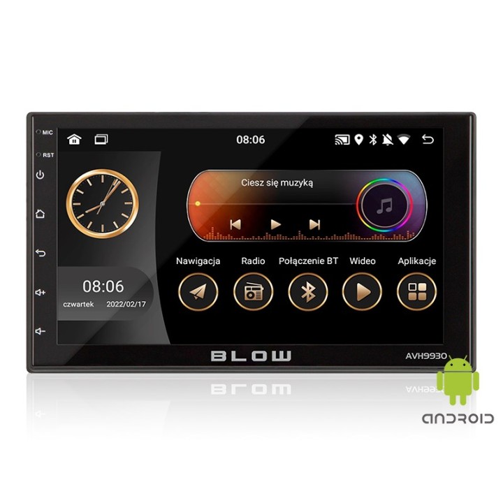 Radio BLOW AVH-9930 2DIN 7 GPS Android 11