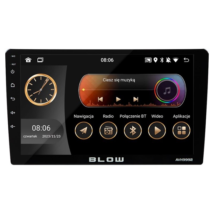 Radio BLOW AVH-9992 2DIN 9 Android/WiFi/GPS/CARPLAY