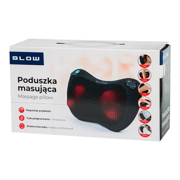SHIATSU Cuscino massaggiante BLOW massaggiatore