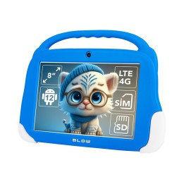 Tablet KidsTAB8 4G BLOW 4/64GB blu + custodia