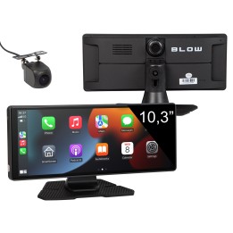 Stazione multimediale wireless CarPlay5.0 BLOW con registratore video e telecamera per retromarcia
