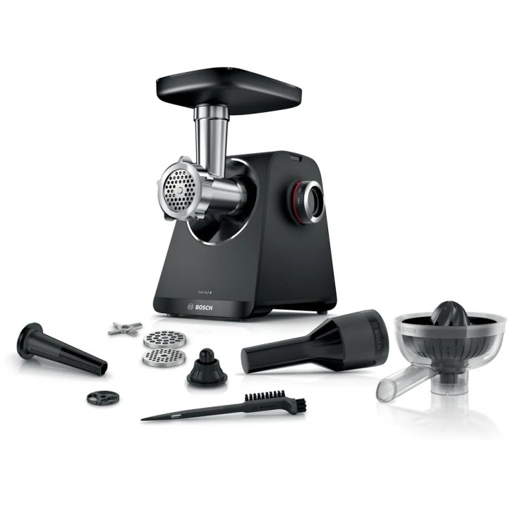 Bosch MFWS430B Tritacarne 1900 W Nero Argento