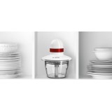 Bosch MMRP1000 tritatutto elettrico 0.8 L 400 W Rosso Trasparente Bianco