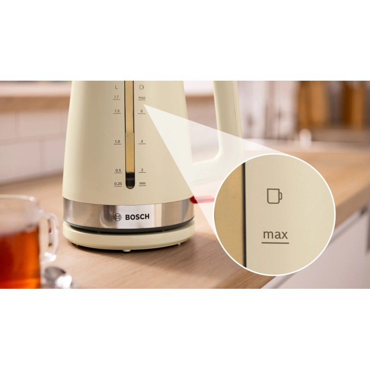 Bosch MyMoment Bollitore elettrico 1.7 L 2400 W Crema