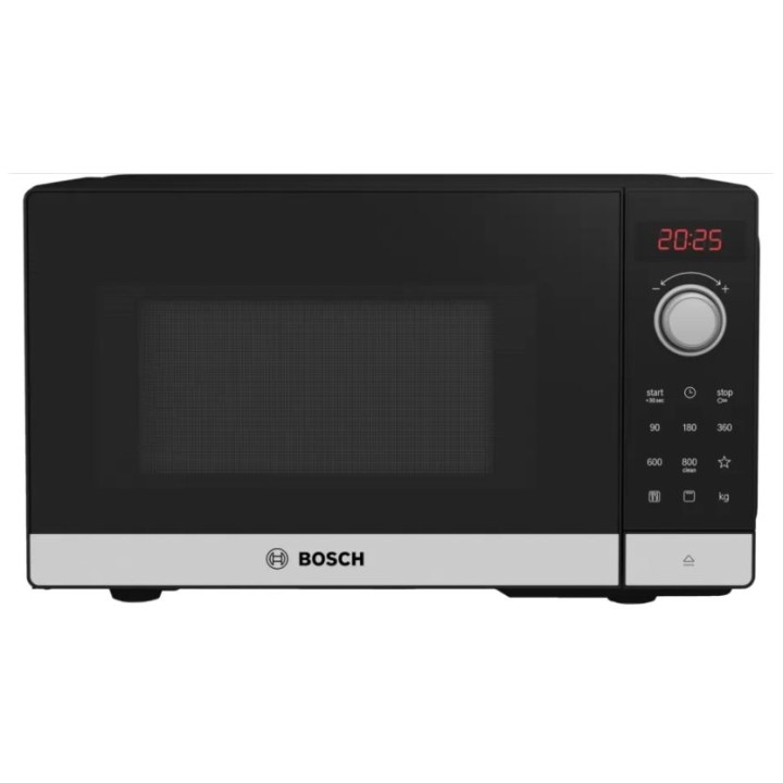 Bosch Serie 2 FEL023MS2 microonde da banco solo microonde 20 L 800 W nero acciaio inossidabile