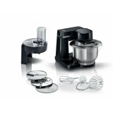 Bosch Serie 2 MUMS2EB01 robot da cucina 700 W 3.8 L Nero Acciaio inox