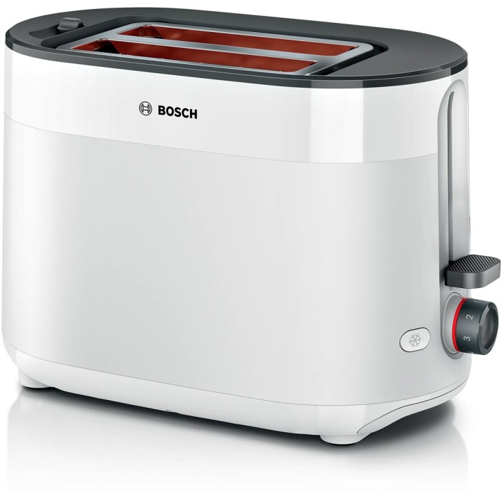 Bosch TAT2M121 Tostapane 6 2 fette 950 W Bianco