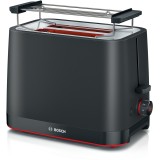 Bosch TAT3M123 Tostapane 2 fette 950 W Nero