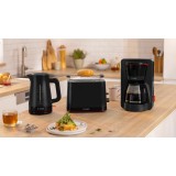 Bosch TAT3M123 Tostapane 2 fette 950 W Nero